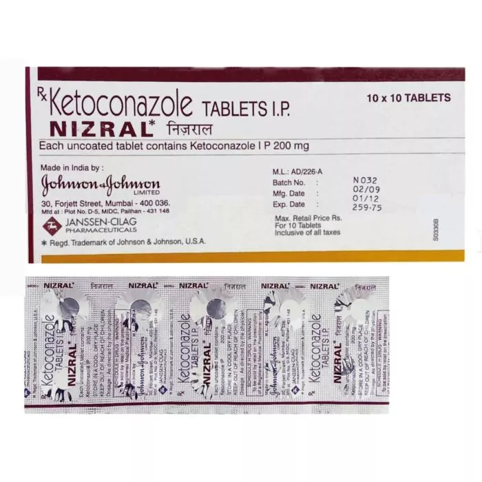 Nizral 200 Mg with Ketoconazole                