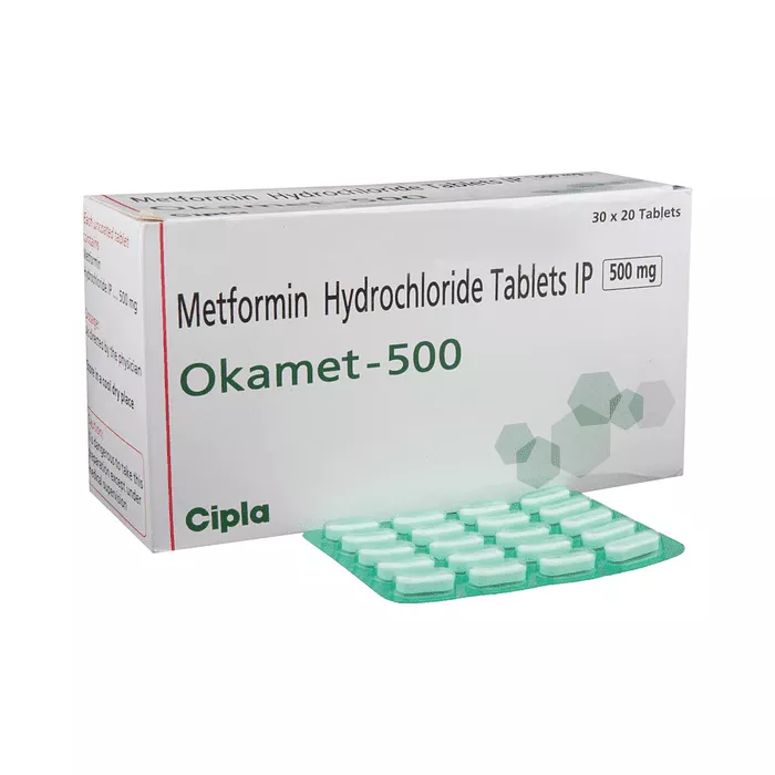 Okamet 500 Tablet with Metformin