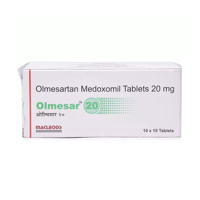 Olmesar 20 Mg with Olmesartan                   