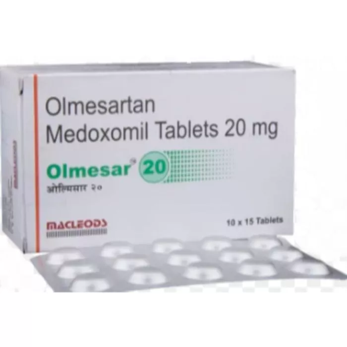 Olmesar 20 Tablet with Olmesartan Medoximil