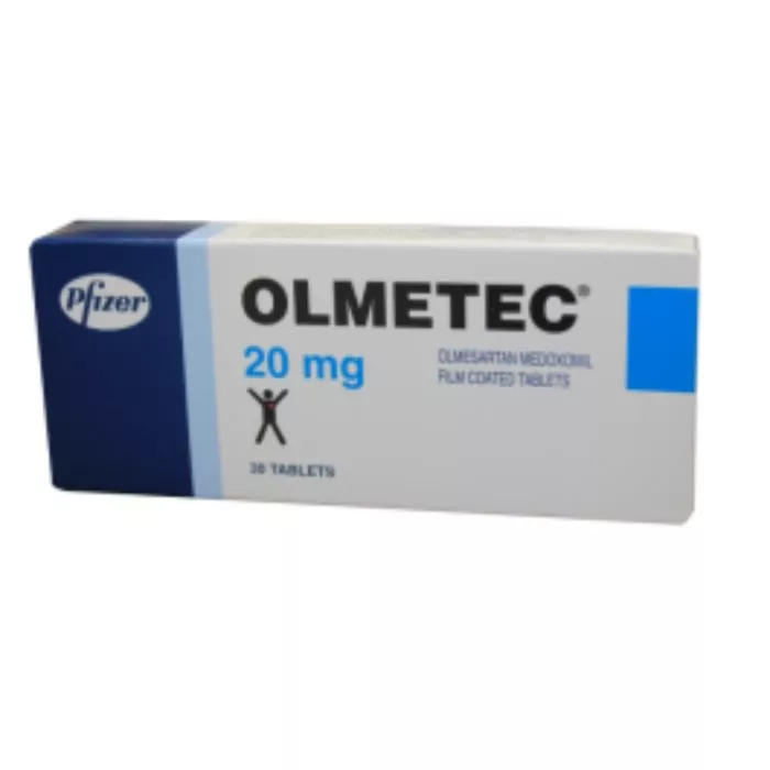 Olmetec 20 Mg Tablet with Olmesartan Medoximil