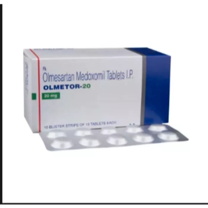 Olmetor 20 Tablet with Olmesartan Medoximil