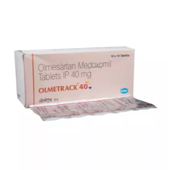 Olmetrack 40 Tablet with Olmesartan Medoximil