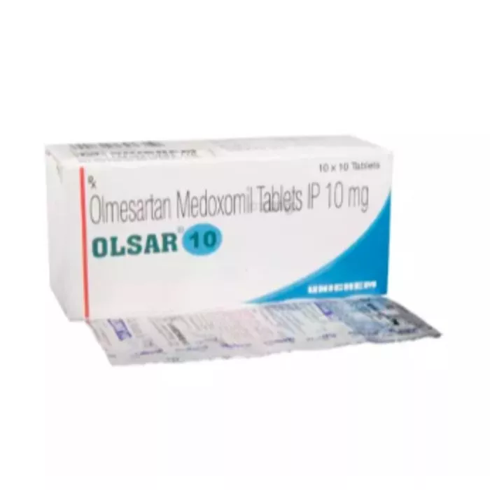 Olsar 10 Tablet with Olmesartan Medoximil