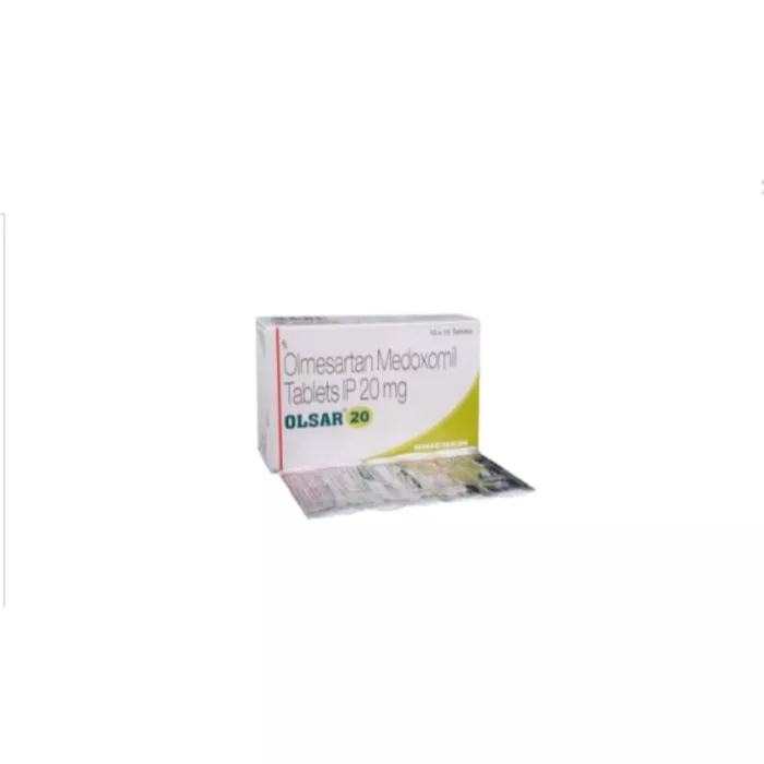 Olsar 20 Tablet with Olmesartan Medoximil