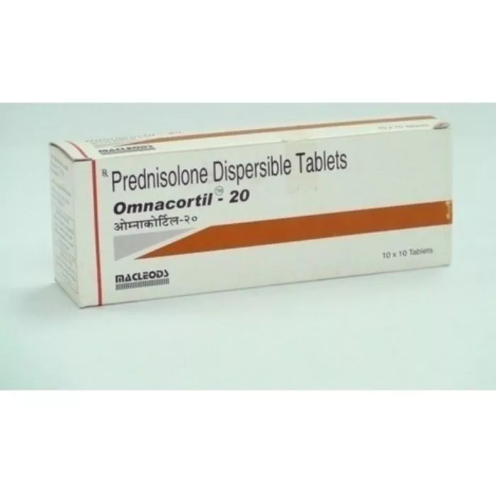 Omnacortil 20 Mg Tablet with Prednisolone