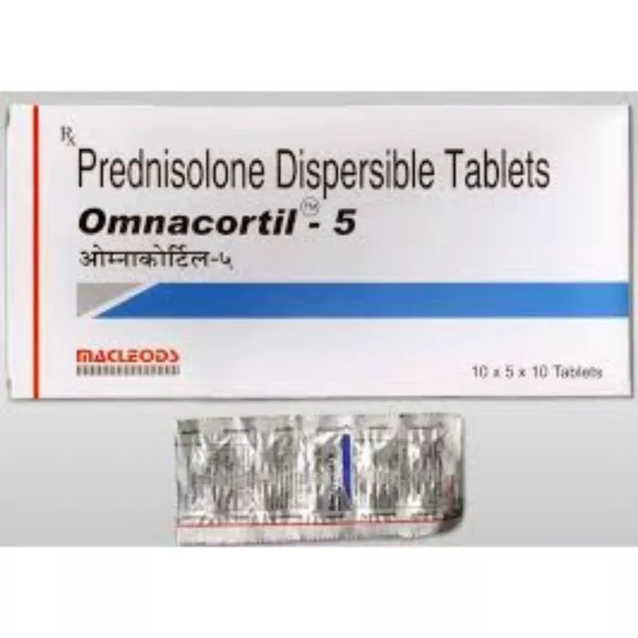 Omnacortil 5 Mg Tablet with Prednisolone