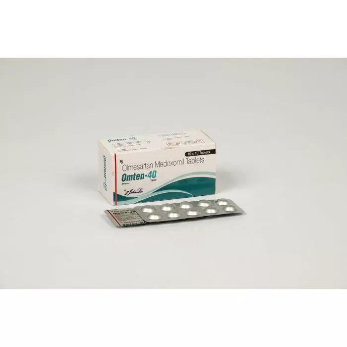 Omten 40 Mg Tablet with Olmesartan Medoximil
