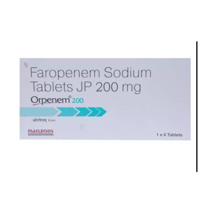 Orpenem 200 Tablet with Faropenem