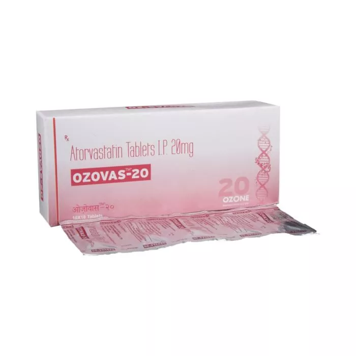 Ozovas 20 Tablet with Atorvastatin