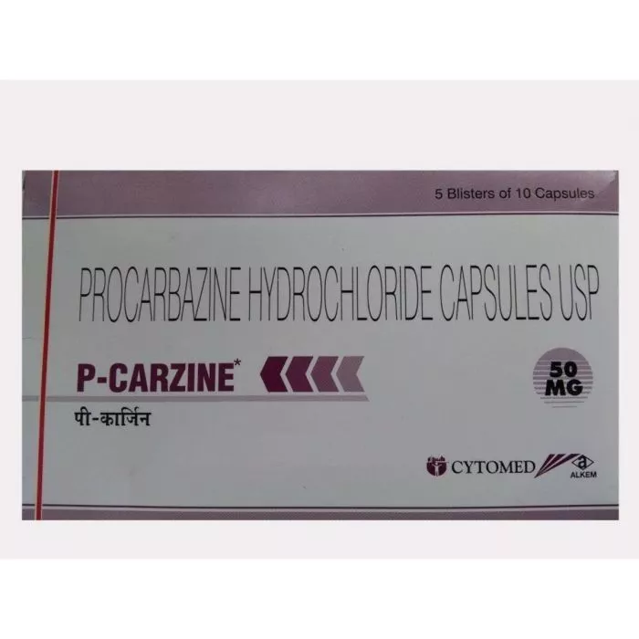 P-Carzine 50 Mg Capsules with Procarbazine