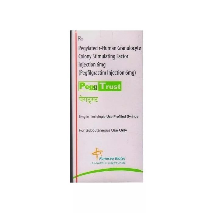 Pegg Trust 6 Mg Injection 1 ml With Pegfilgrastim