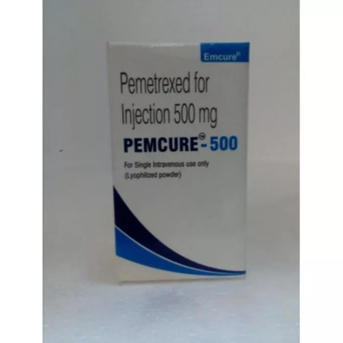 Pemcure 500 Mg Injection with Pemetrexed