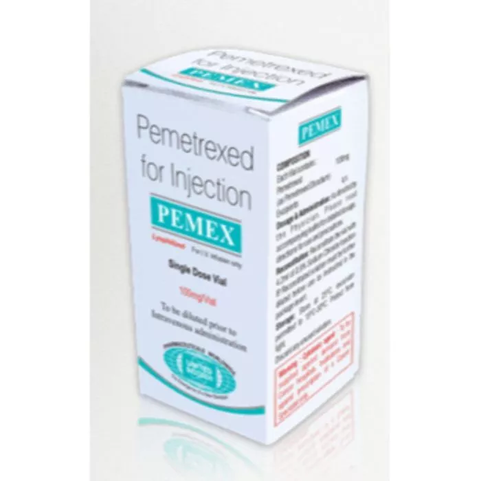 Pemex 100 Mg Injection with Pemetrexed