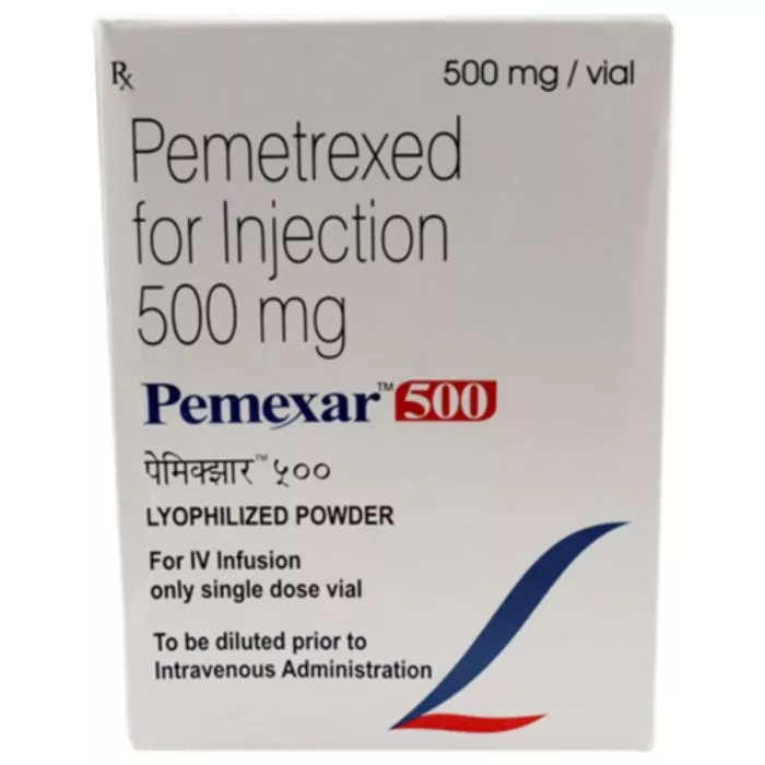 Pemexar 500 Mg Injection with Pemetrexed