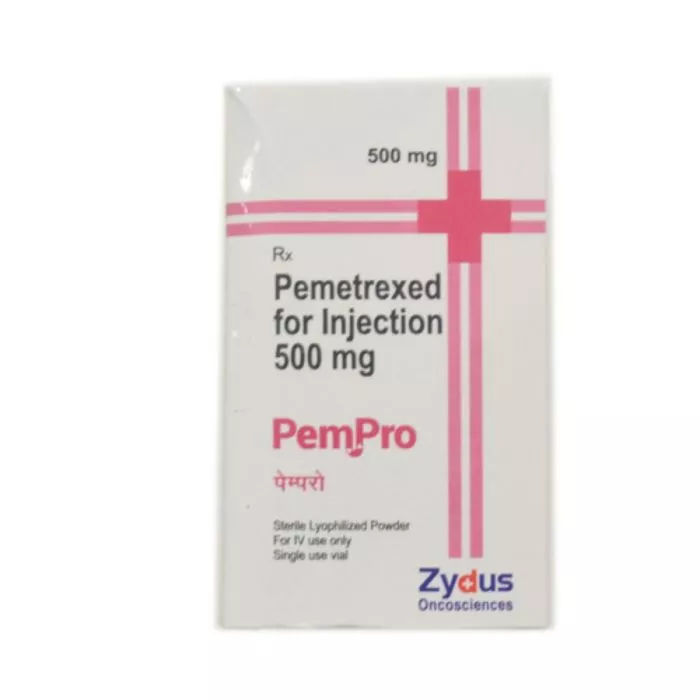 Pempro 500 Mg Injection with Pemetrexed