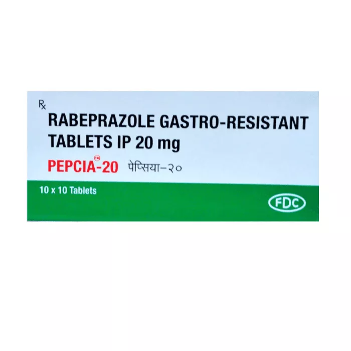 Pepcia 20 Tablet with Rabeprazole                         