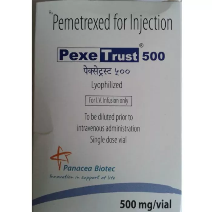 Pexetrust 500 Mg Injection with Pemetrexed
