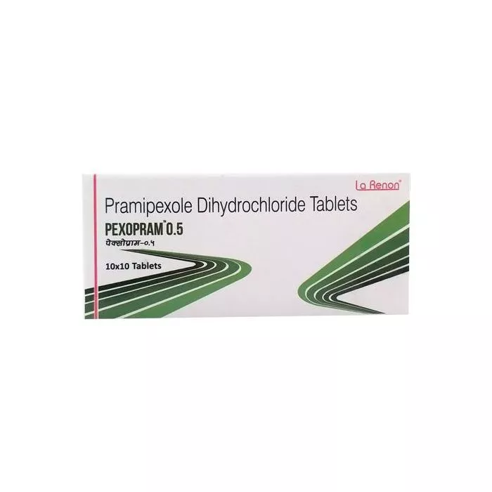 Pexopram 0.5 Mg Tablet with Pramipexole