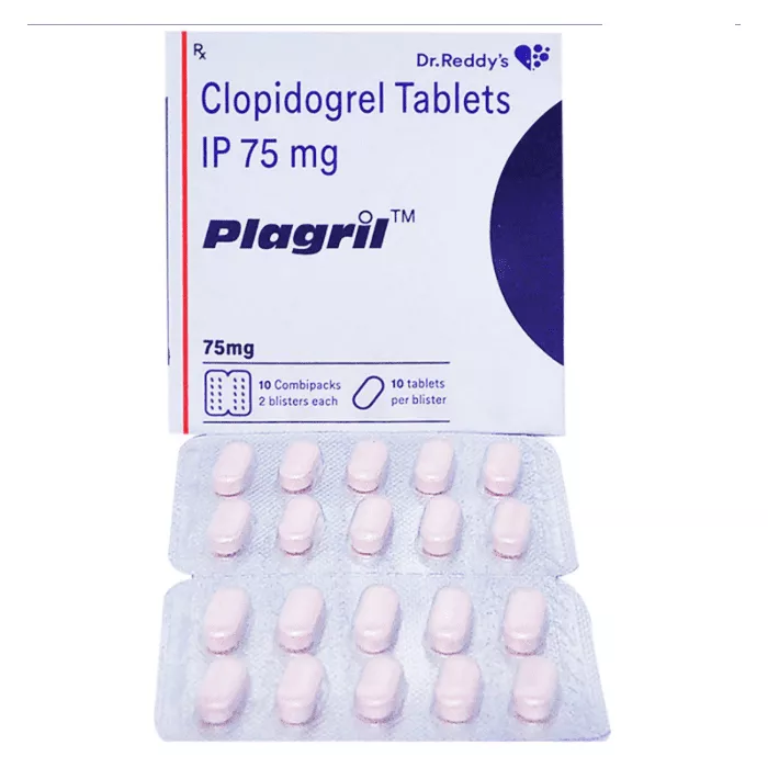 Plagril 75 Tablet with Clopidogrel