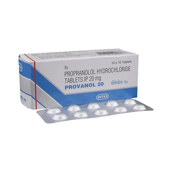 Provanol 20 Tablet with Propranolol