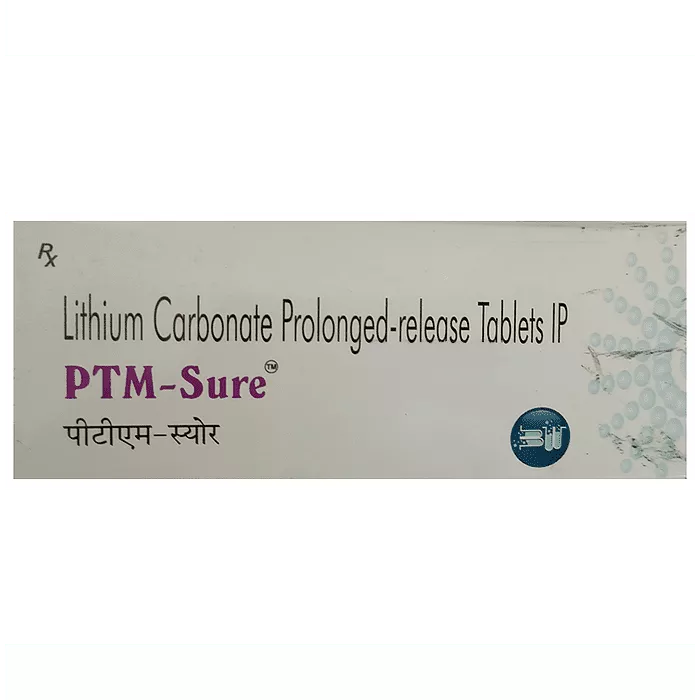 PTM Sure 450 Mg Tablet PR with Lithium carbonate