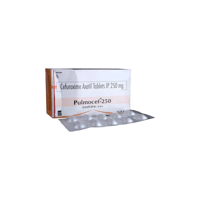 Pulmocef 250 Tablet with Cefuroxime