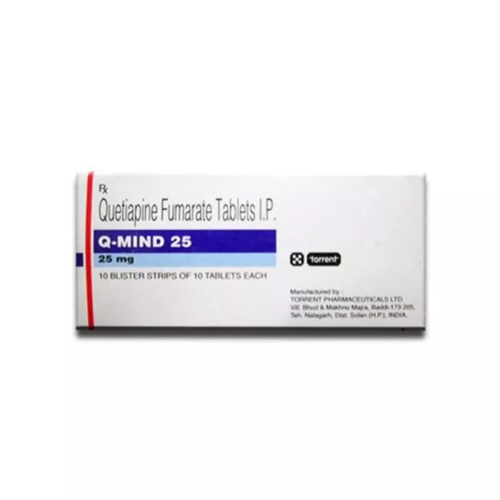 Q-Mind 25 Tablet with Quetiapine
