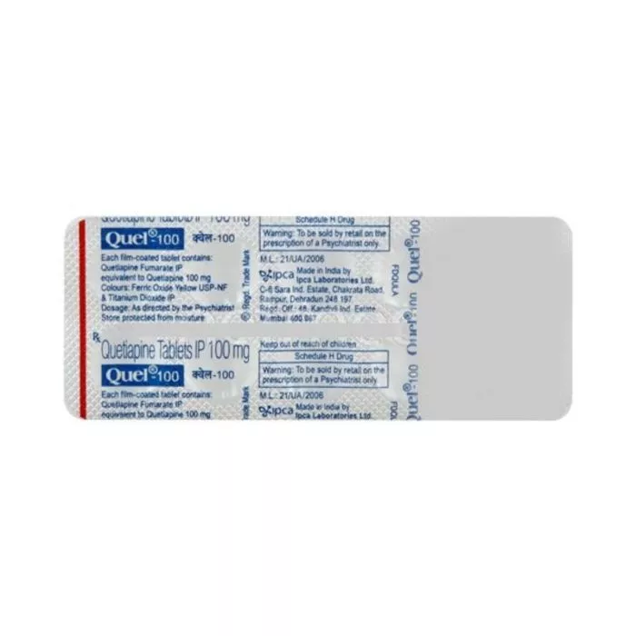 Quel 100 Tablet with Quetiapine