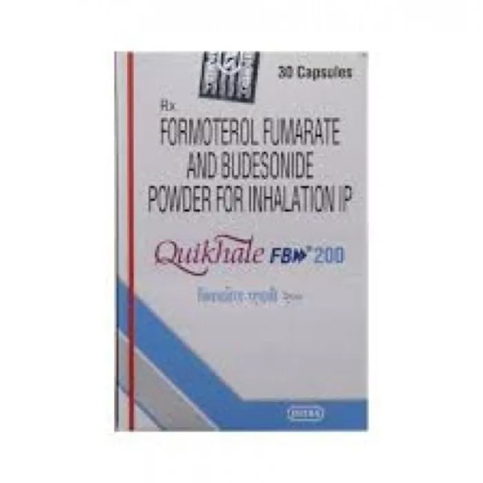 Quikhale FB 200 Powder for Inhalation with Formoterol and Budesonide
