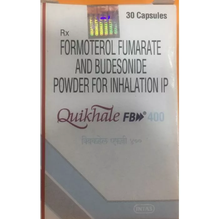 Quikhale FB 400 Capsule with Formoterol + Budesonide