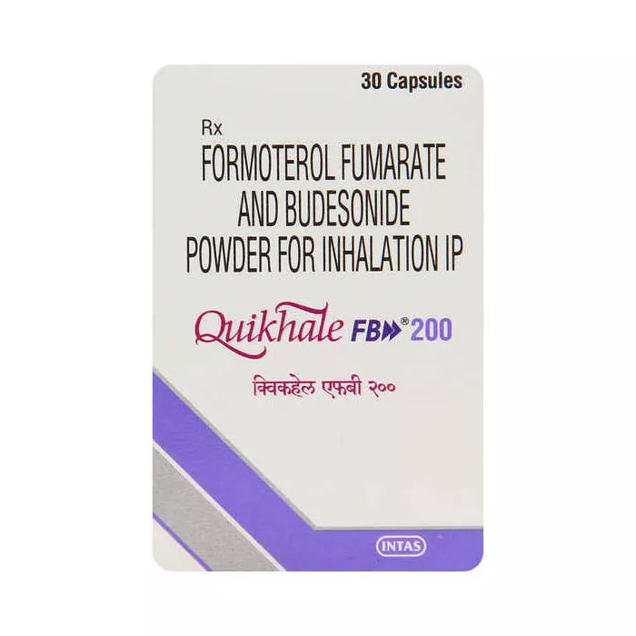 Quikhale FB 6mcg/200mcg Rotacap with Formoterol + Budesonide         
