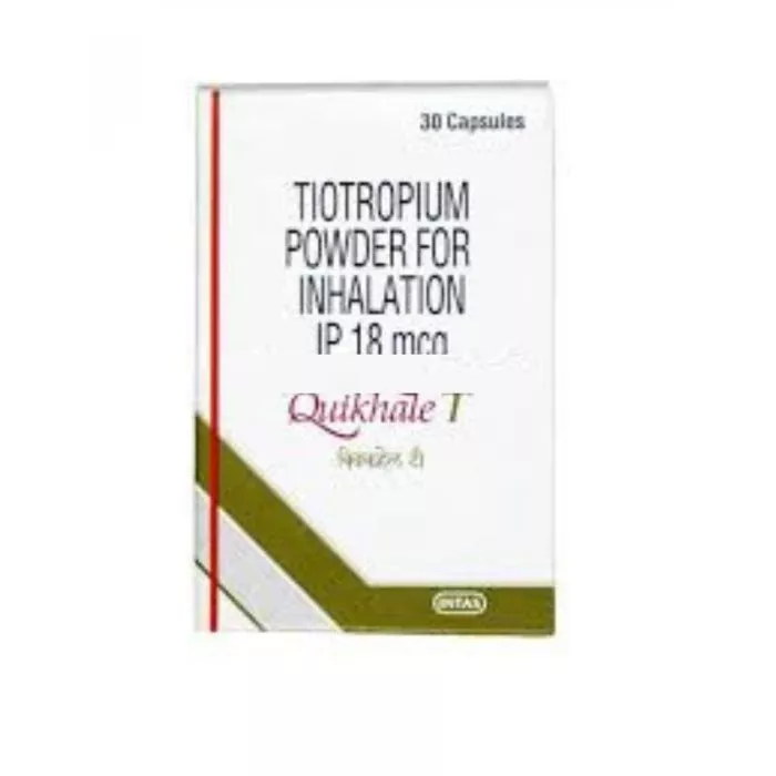 Quikhale T 18 Mcg Capsule with Tiotropium                  