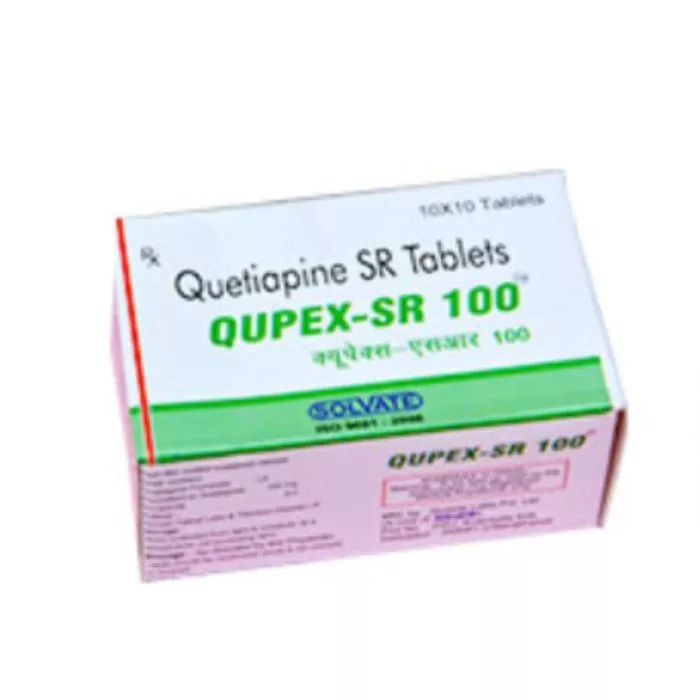 Qupex SR 100 Tablet with Quetiapine               