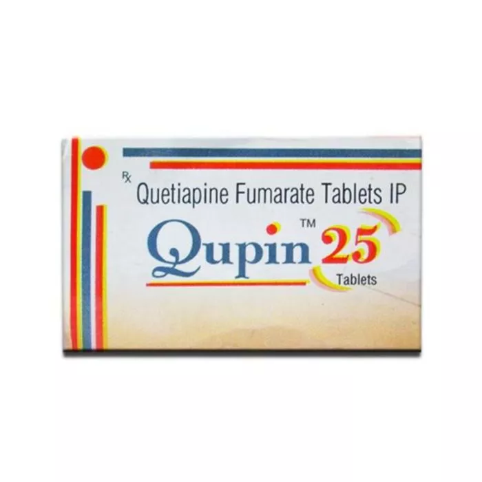 Qupin 25 Mg Tablet with Quetiapine