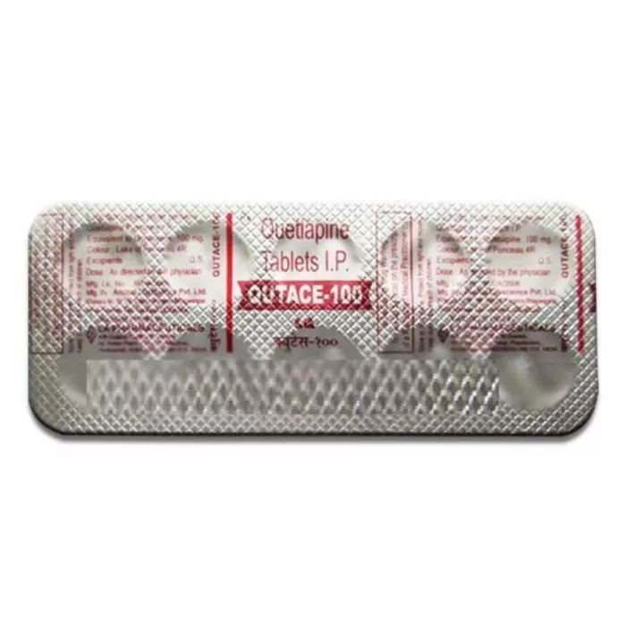 Qutace 100 Mg Tablet with Quetiapine