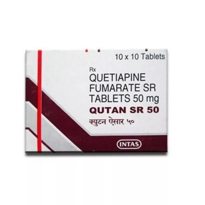 Qutan SR 50 Tablet with Quetiapine