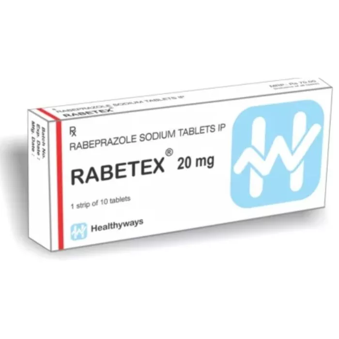 Rabetex 20 Mg Tablet with Rabeprazole