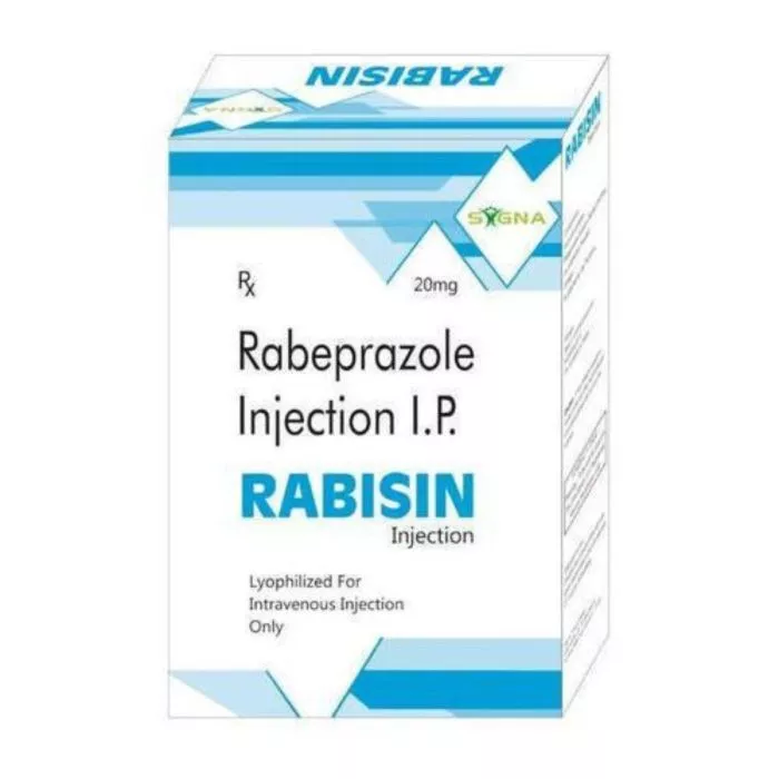 Rabisin 20 Mg Injection with Rabeprazole
