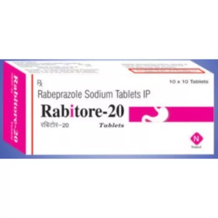 Rabitore 20 Mg Tablet with Rabeprazole