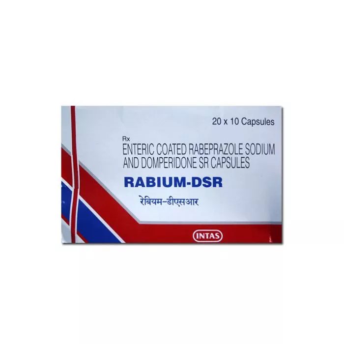 Rabium-DSR Capsule with Domperidone + Rabeprazole 