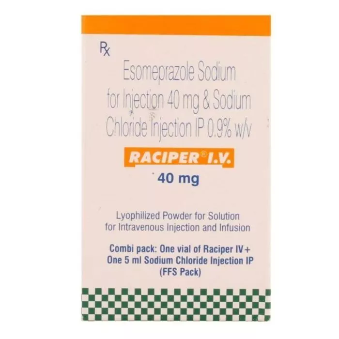 Raciper 40 Mg Injection with Esomeprazole                