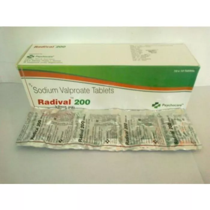 Radival 200 Tablet with Sodium Valproate