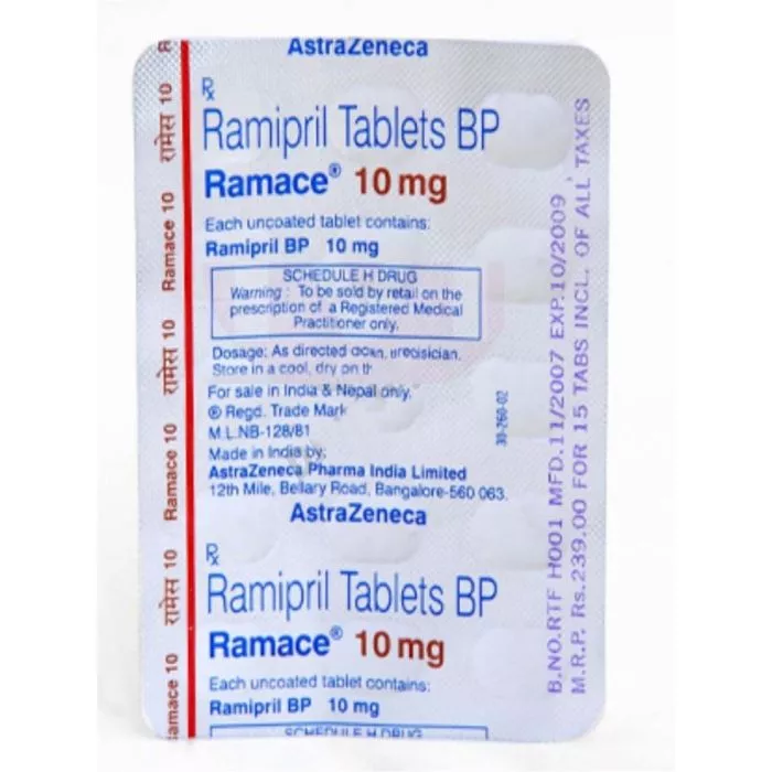 Ramace 10 Mg with Ramipril