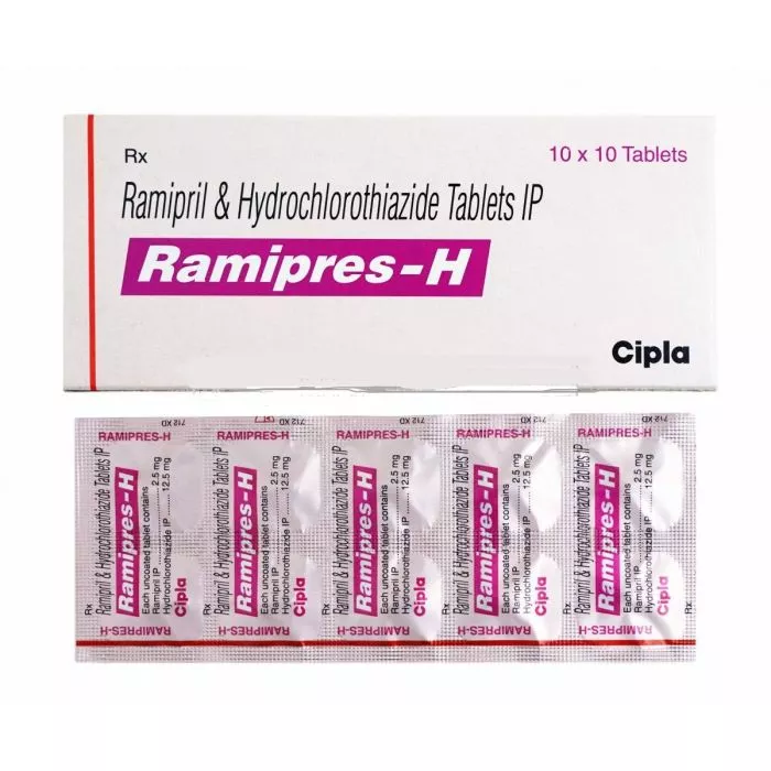 Ramipres-H Tablet with Ramipril + Hydrochlorothiazide 