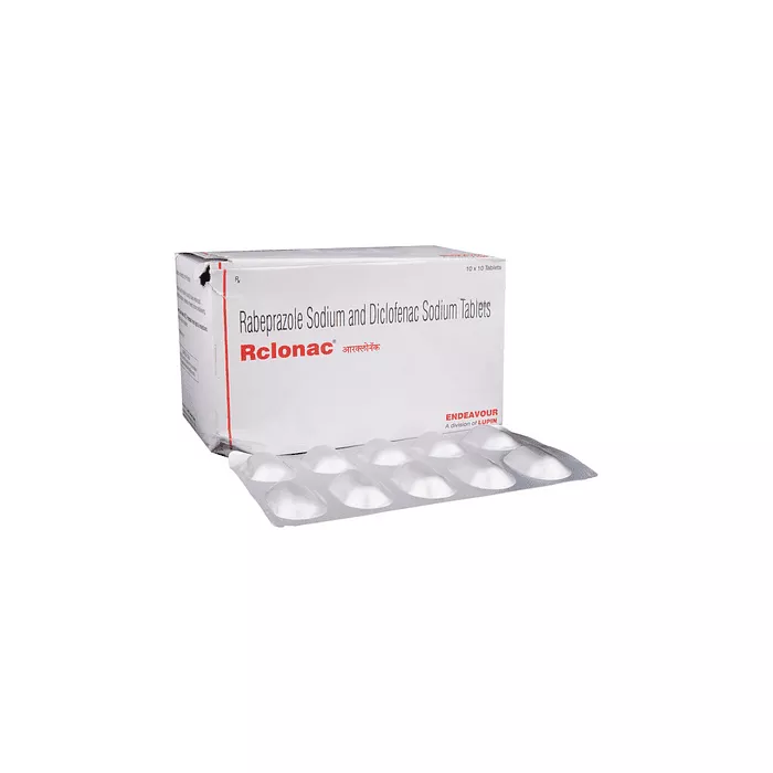 Rclonac Tablet SR with Diclofenac + Rabeprazole