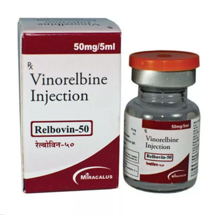 Relbovin 50 Mg Injection with Vinorelbine