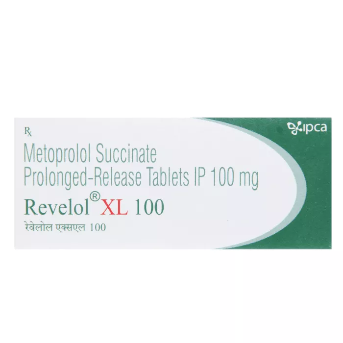 Revelol XL 100 Tablet with Metoprolol Succinate