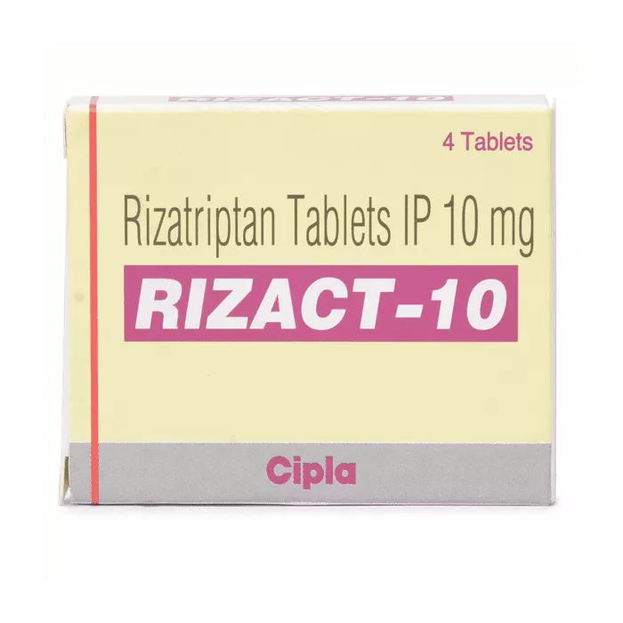 Rizact 10 Mg with Rizatriptan 