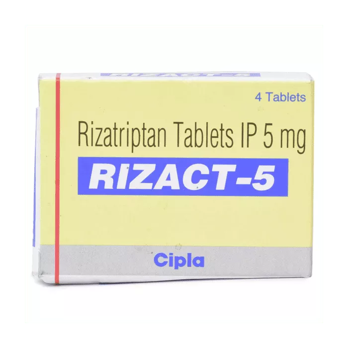 Rizact 5 Mg with Rizatriptan                        